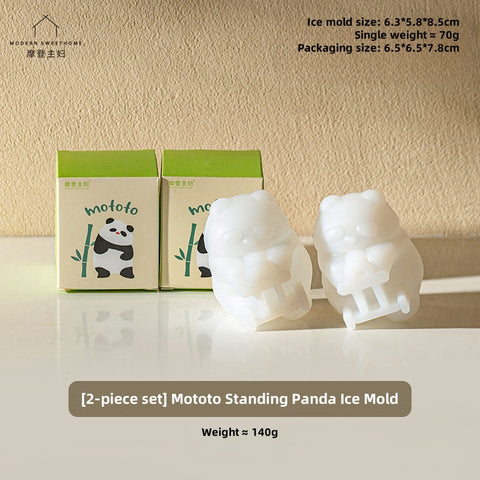 MDZF Sweet Home Mototo Panda-Shaped Ice Mold – Create Adorable Panda Ice Cubes for Fun and Unique Beverages MDZF Sweet Home Mototo Panda-Shaped Ice Mold – Create Adorable Panda Ice Cubes for Fun and Unique Beverages