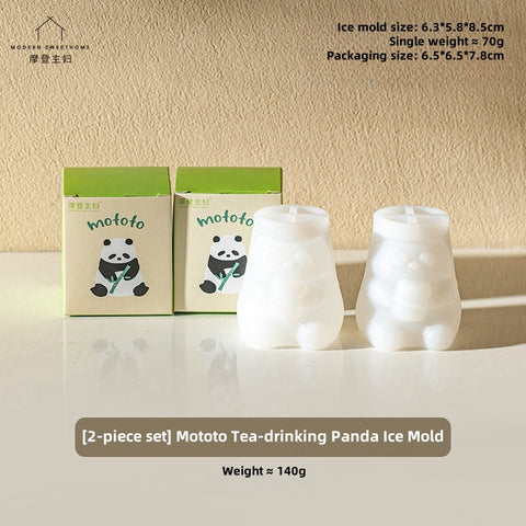 MDZF Sweet Home Mototo Panda-Shaped Ice Mold – Create Adorable Panda Ice Cubes for Fun and Unique Beverages MDZF Sweet Home Mototo Panda-Shaped Ice Mold – Create Adorable Panda Ice Cubes for Fun and Unique Beverages