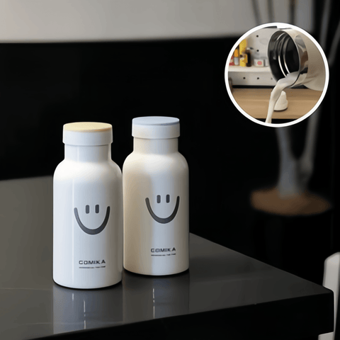 COMIKA Smile Face Thermal Bottle 360ml COMIKA Smile Face Thermal Bottle 360ml
