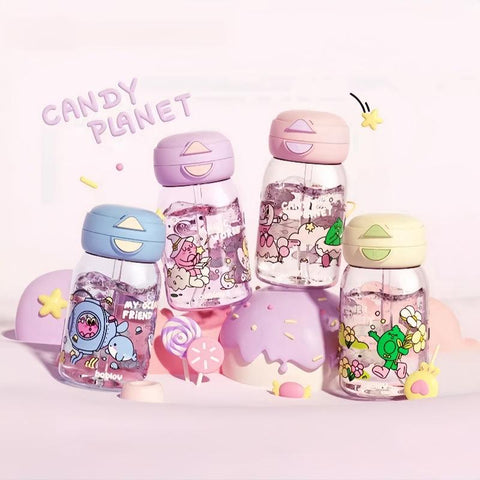Bablov Candy Planet Leak-Proof Tritan Water Bottle (600ml) Bablov Candy Planet Leak-Proof Tritan Water Bottle (600ml)