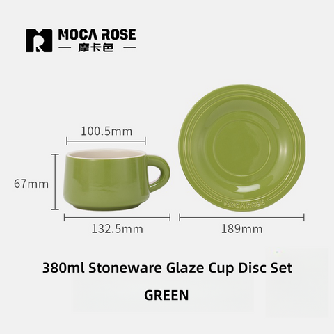 MOCA ROSE Colorful Ceramic Cup & Saucer Set | Durable, Stylish, and Heat-Resistant | Perfect for Tea & Coffee Lovers MOCA ROSE Colorful Ceramic Cup & Saucer Set | Durable, Stylish, and Heat-Resistant | Perfect for Tea & Coffee Lovers