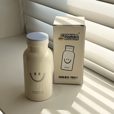 COMIKA Smile Face Thermal Bottle 360ml COMIKA Smile Face Thermal Bottle 360ml