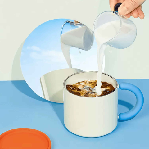 CHAKO LAB STAINLESS STEEL MUG AND PREFACE COUPLE WATER CUP OFFICE CUP WITH LID ACCOMPANYING COLD COFFEE MUG CUP CHAKO LAB STAINLESS STEEL MUG AND PREFACE COUPLE WATER CUP OFFICE CUP WITH LID ACCOMPANYING COLD COFFEE MUG CUP