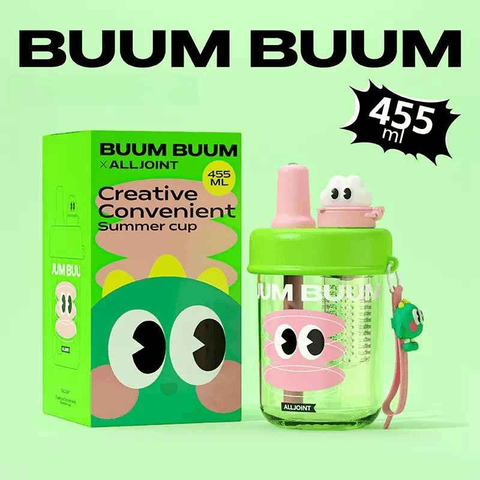 ALLJOINT BUUMBUUM Coffee Cup with Straw 455ml ALLJOINT BUUMBUUM Coffee Cup with Straw 455ml