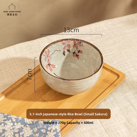 Hand-Painted Japanese Style Rice Bowls Set – 5.1 Inch Microwave & Dishwasher Safe Ceramic Tableware, Eco-Friendly Underglaze Floral Design (Blue Sakura, Falling Blossoms, Mini Cherry, Ten Grass) Hand-Painted Japanese Style Rice Bowls Set – 5.1 Inch Microwave & Dishwasher Safe Ceramic Tableware, Eco-Friendly Underglaze Floral Design (Blue Sakura, Falling Blossoms, Mini Cherry, Ten Grass)