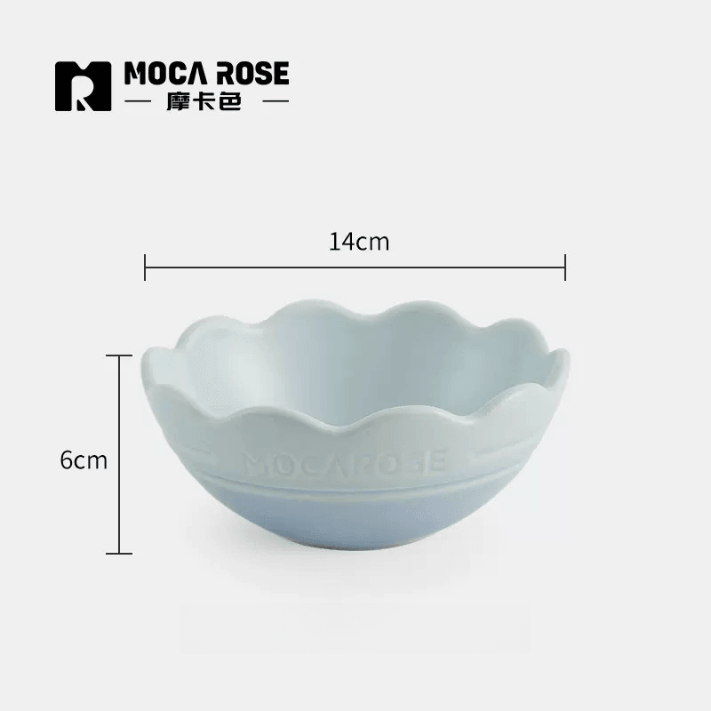 Mocarose Elegance Dinnerware Set - Bowls and Plates Collection