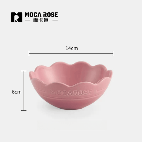 Mocarose Elegance Dinnerware Set - Bowls and Plates Collection Mocarose Elegance Dinnerware Set - Bowls and Plates Collection