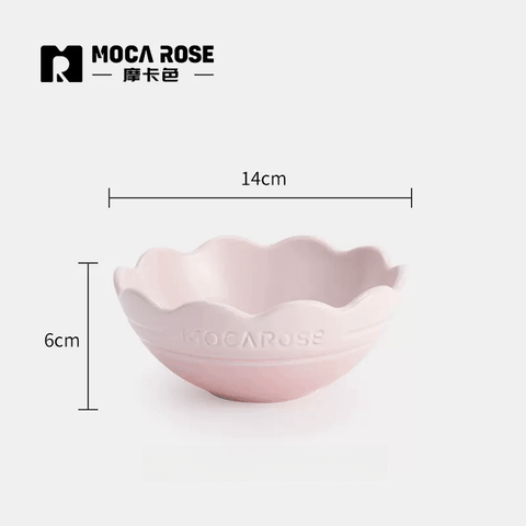 Mocarose Elegance Dinnerware Set - Bowls and Plates Collection Mocarose Elegance Dinnerware Set - Bowls and Plates Collection