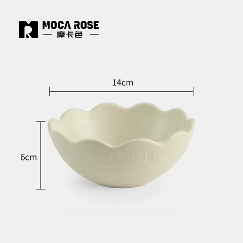 Mocarose Elegance Dinnerware Set - Bowls and Plates Collection Mocarose Elegance Dinnerware Set - Bowls and Plates Collection