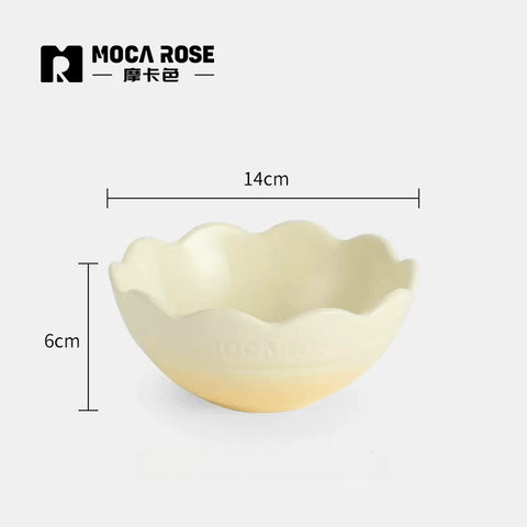 Mocarose Elegance Dinnerware Set - Bowls and Plates Collection Mocarose Elegance Dinnerware Set - Bowls and Plates Collection