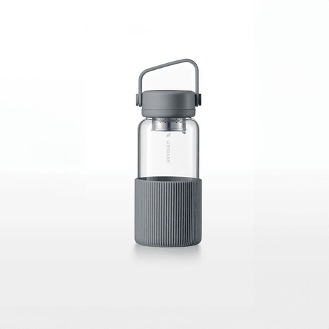 Buydeem Glass Tea Bottle with Infuser 400ml & 600ml Buydeem Glass Tea Bottle with Infuser 400ml & 600ml