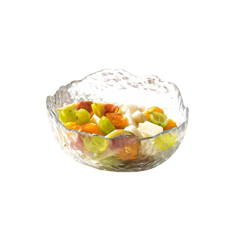 MDZF SWEET HOME Gilded Wave Glass Fruit Bowl Set