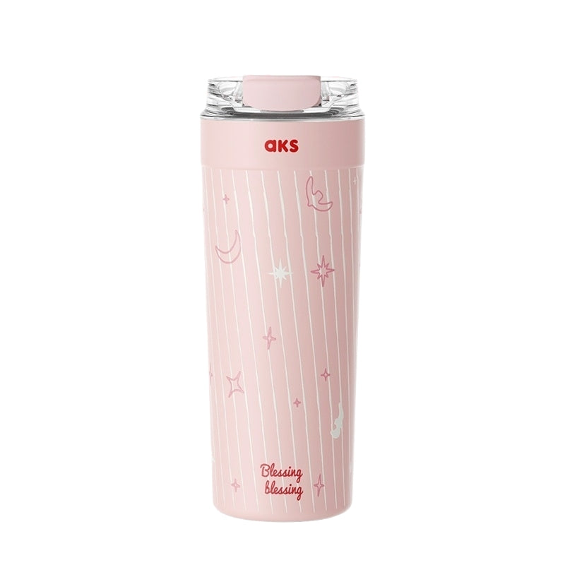 AKS Poésie Libre Tumbler 550ml Stainless Steel Travel Mug