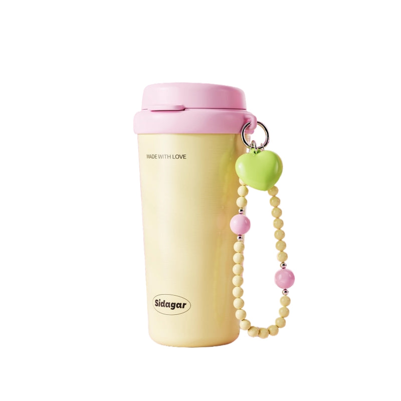 Sidagar Insulated Honey Coffee Cup w/Ceramic Coating