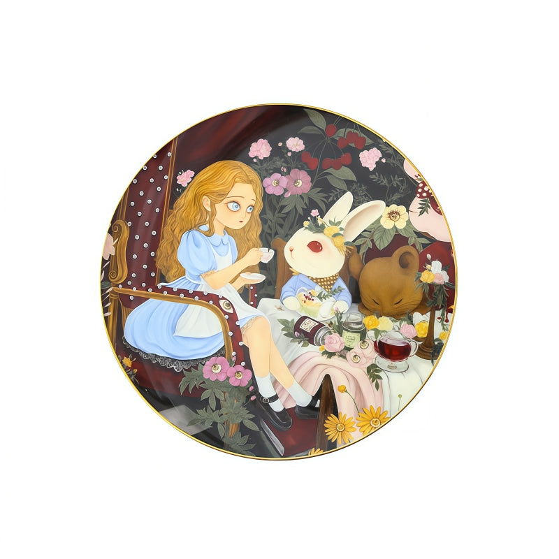 Stechcol Qilililisi 8-Inch Bone China Plate