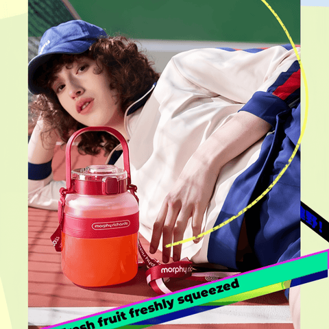 Morphy Richards Portable Juice Blender MR9805 Charging Wireless Dual Lids Morphy Richards Portable Juice Blender MR9805 Charging Wireless Dual Lids