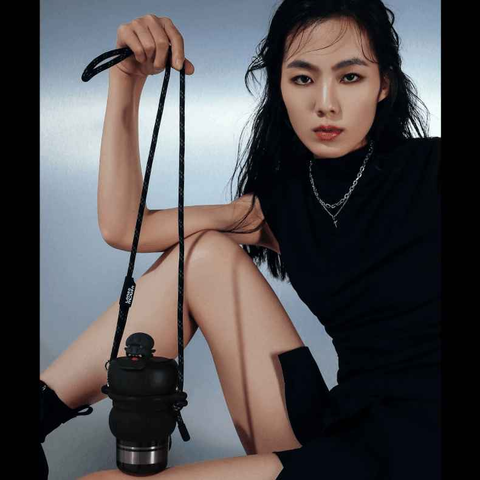 Lane Mouen Coffee Cup Portable Water Cup Fashion Circle Style 380ml Lane Mouen Coffee Cup Portable Water Cup Fashion Circle Style 380ml