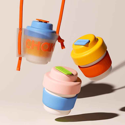 Chako Lab Ceramic Insulated Coffee Mug Water Bottle Chako Lab Ceramic Insulated Coffee Mug Water Bottle