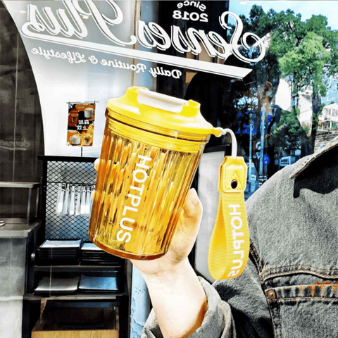 Hotplus Water Bottles, Coffee Mug 450 mililitro Good-looking Tumbler Outdoor Straight Drinking Bottle Hotplus Water Bottles, Coffee Mug 450 mililitro Good-looking Tumbler Outdoor Straight Drinking Bottle