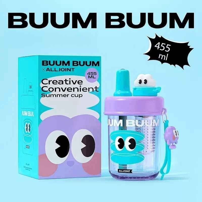 ALLJOINT BUUMBUUM Coffee Cup with Straw 455ml