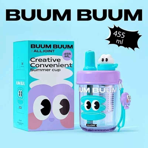ALLJOINT BUUMBUUM Coffee Cup with Straw 455ml ALLJOINT BUUMBUUM Coffee Cup with Straw 455ml