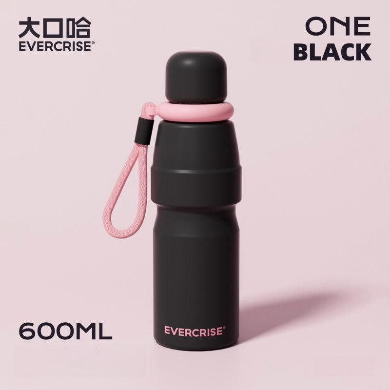EVERCRISE YOYO Insulated Bottle - 600ml Travel Cup, Portable, Waterproof, Durable