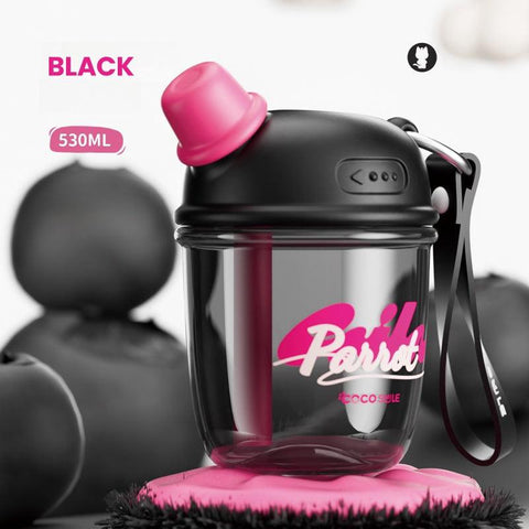 COCO Smile DUDU Straw Water Cup 530ml COCO Smile DUDU Straw Water Cup 530ml