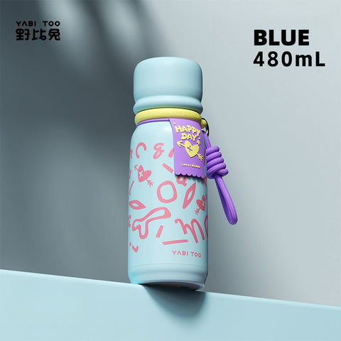 YABITOO Stylish Thermos Cup – Trendy Leakproof Insulated Bottle for Hot and Cold Beverages YABITOO Stylish Thermos Cup – Trendy Leakproof Insulated Bottle for Hot and Cold Beverages