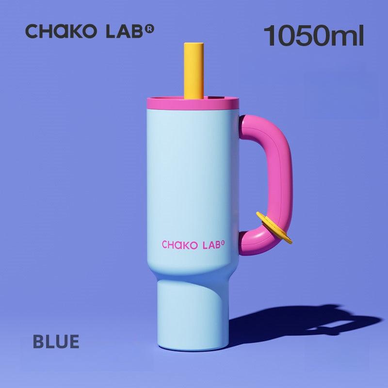 Chako Lab Kettle 1050ml Insulated Water Bottle with Leak-Proof Design and 316 Stainless Steel Interior