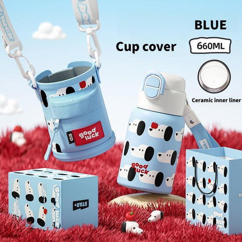 Star+ Versatile Fun Thermos 660ml - 3-in-1 Cap Design Star+ Versatile Fun Thermos 660ml - 3-in-1 Cap Design