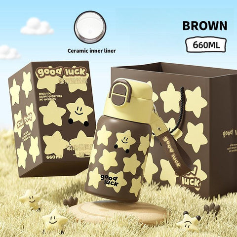 Star+ Versatile Fun Thermos 660ml - 3-in-1 Cap Design Star+ Versatile Fun Thermos 660ml - 3-in-1 Cap Design