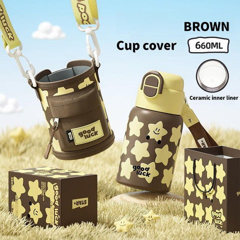 Star+ Versatile Fun Thermos 660ml - 3-in-1 Cap Design Star+ Versatile Fun Thermos 660ml - 3-in-1 Cap Design