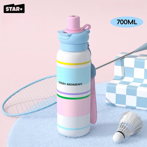 STAR+ Stylish 700ml Stainless Steel Insulated Water Bottle - Leak-Proof & Portable STAR+ Stylish 700ml Stainless Steel Insulated Water Bottle - Leak-Proof & Portable