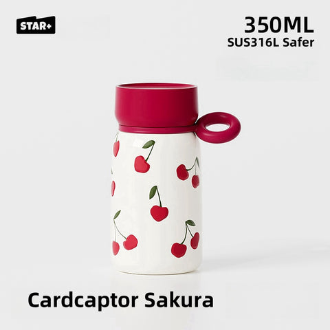 STAR+ Mini Insulated Bottle – 350ml Stainless Steel Vacuum Flask with Silicone Handle | Leak-Proof & Portable Thermal Mug for Hot & Cold Drinks STAR+ Mini Insulated Bottle – 350ml Stainless Steel Vacuum Flask with Silicone Handle | Leak-Proof & Portable Thermal Mug for Hot & Cold Drinks