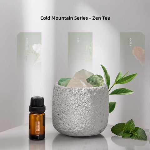 Cold Mountain Series Aromatherapy Diffuser Stone - Embrace Nature's Tranquility Cold Mountain Series Aromatherapy Diffuser Stone - Embrace Nature's Tranquility