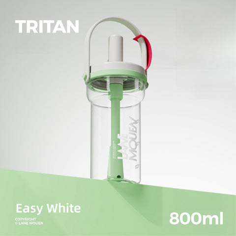 Lane Mouen 800ml Portable Sports Water Bottle – Durable & Leakproof Tritan Drinkware Lane Mouen 800ml Portable Sports Water Bottle – Durable & Leakproof Tritan Drinkware