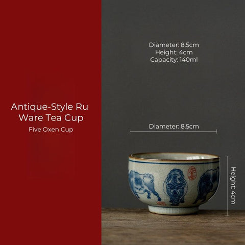 Hand-Painted Ceramic Tea Cup – Traditional Elegance Hand-Painted Ceramic Tea Cup – Traditional Elegance