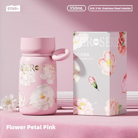 STAR+ MINI 350ml Insulated Water Bottle - 6H Heat & 12H Cold Retention, SUS316L Stainless Steel, Detachable Design, Lightweight Travel Thermos for Women & Men STAR+ MINI 350ml Insulated Water Bottle - 6H Heat & 12H Cold Retention, SUS316L Stainless Steel, Detachable Design, Lightweight Travel Thermos for Women & Men