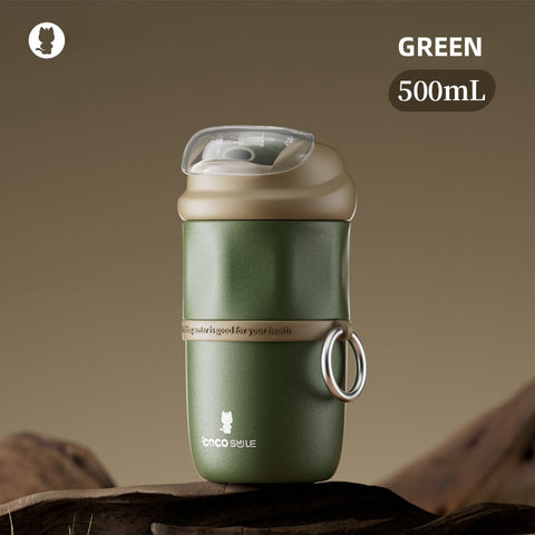 COCOSMILE 316 Stainless Steel Coffee Thermos – Portable Leak-Proof Mug for 6H Insulation (300ml/500ml) COCOSMILE 316 Stainless Steel Coffee Thermos – Portable Leak-Proof Mug for 6H Insulation (300ml/500ml)