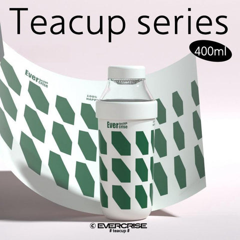 EVERCRISE Insulated Tea Cup 400ml - Master Your Tea Experience EVERCRISE Insulated Tea Cup 400ml - Master Your Tea Experience