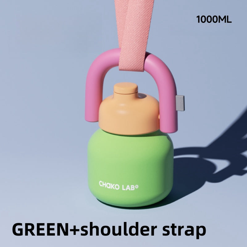 Chako Lab LinLin Kettle - 1000ml Colorful Insulated Water Bottle