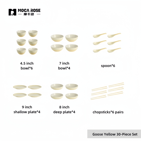 Mocarose Elegant Tableware Sets - Premium Luxury Dining Set for Modern Homes Mocarose Elegant Tableware Sets - Premium Luxury Dining Set for Modern Homes