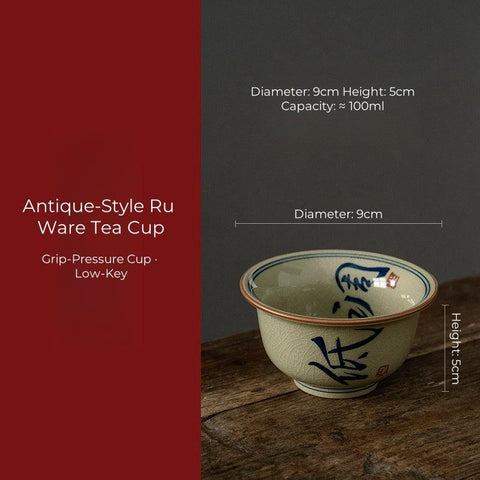 Hand-Painted Ceramic Tea Cup – Traditional Elegance Hand-Painted Ceramic Tea Cup – Traditional Elegance