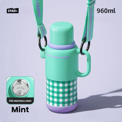 960ML STAR+ Thermal Bottle - 24H Insulation, 316 Stainless Steel 960ML STAR+ Thermal Bottle - 24H Insulation, 316 Stainless Steel