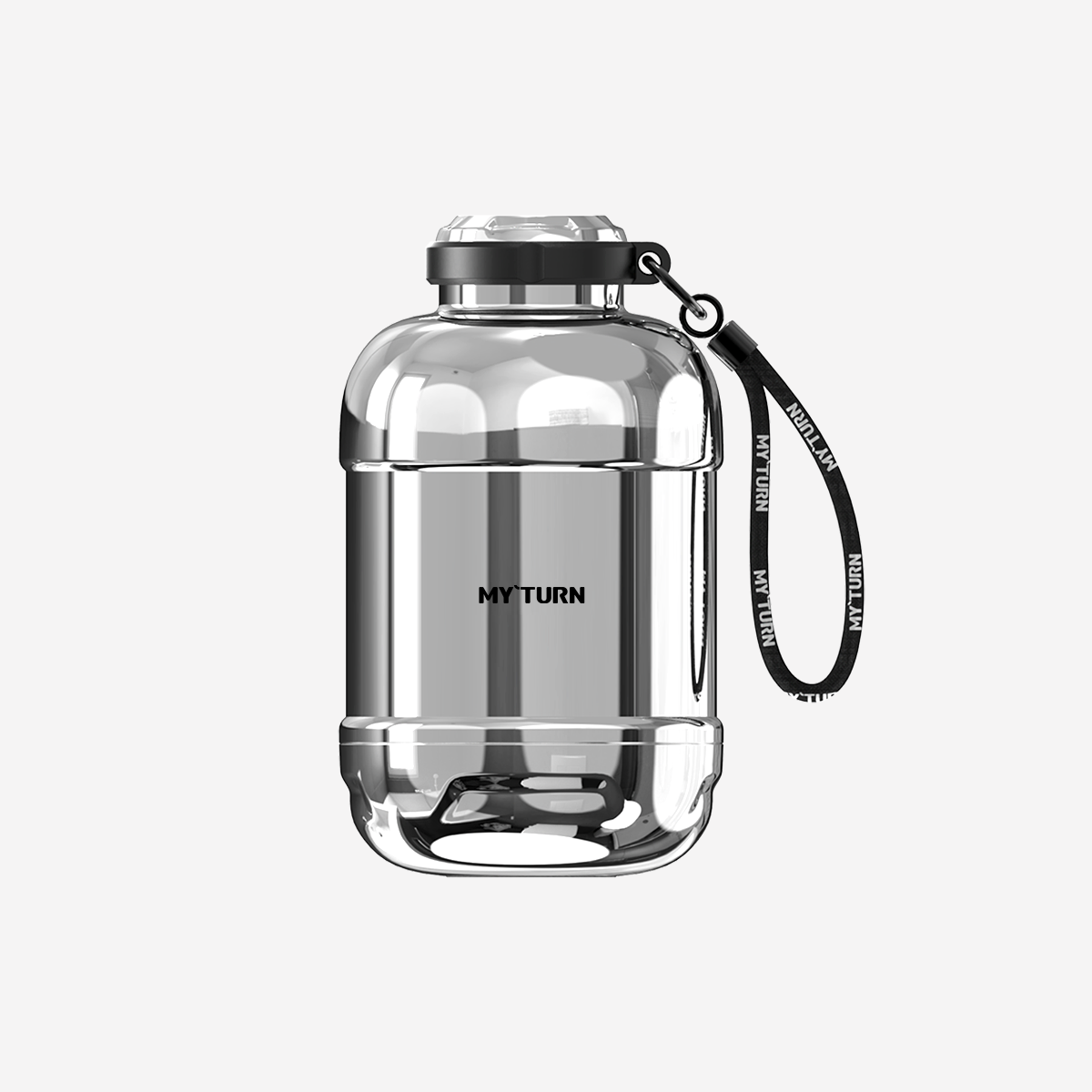 MYTURN N1 Outdoor Water Bottle with matte texture and alloy handle
