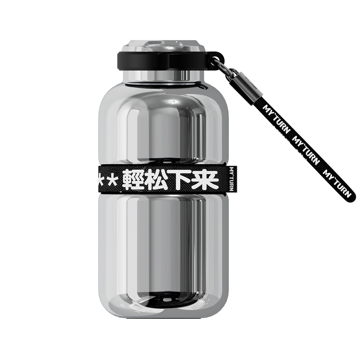 MYTURN 420ml Stainless Steel Insulated Bottle – 12 hr Hot/Cold, SUS316 Leak‑Proof Travel Flask