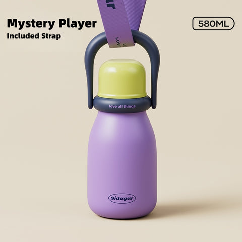 Sidagar Miu 580ml Insulated Stainless Steel Tumbler with Straw, Handle & Leak-Proof Lid - Portable Thermos Cup for Hot & Cold Drinks, Wide Mouth for Tea, Coffee Sidagar Miu 580ml Insulated Stainless Steel Tumbler with Straw, Handle & Leak-Proof Lid - Portable Thermos Cup for Hot & Cold Drinks, Wide Mouth for Tea, Coffee