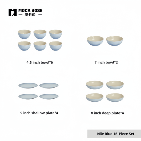 Mocarose Elegant Tableware Sets - Premium Luxury Dining Set for Modern Homes Mocarose Elegant Tableware Sets - Premium Luxury Dining Set for Modern Homes