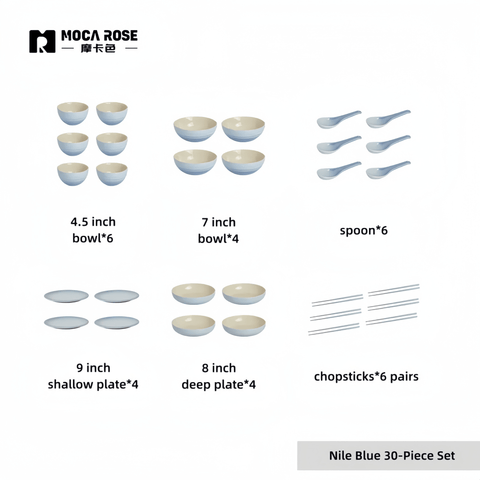 Mocarose Elegant Tableware Sets - Premium Luxury Dining Set for Modern Homes Mocarose Elegant Tableware Sets - Premium Luxury Dining Set for Modern Homes