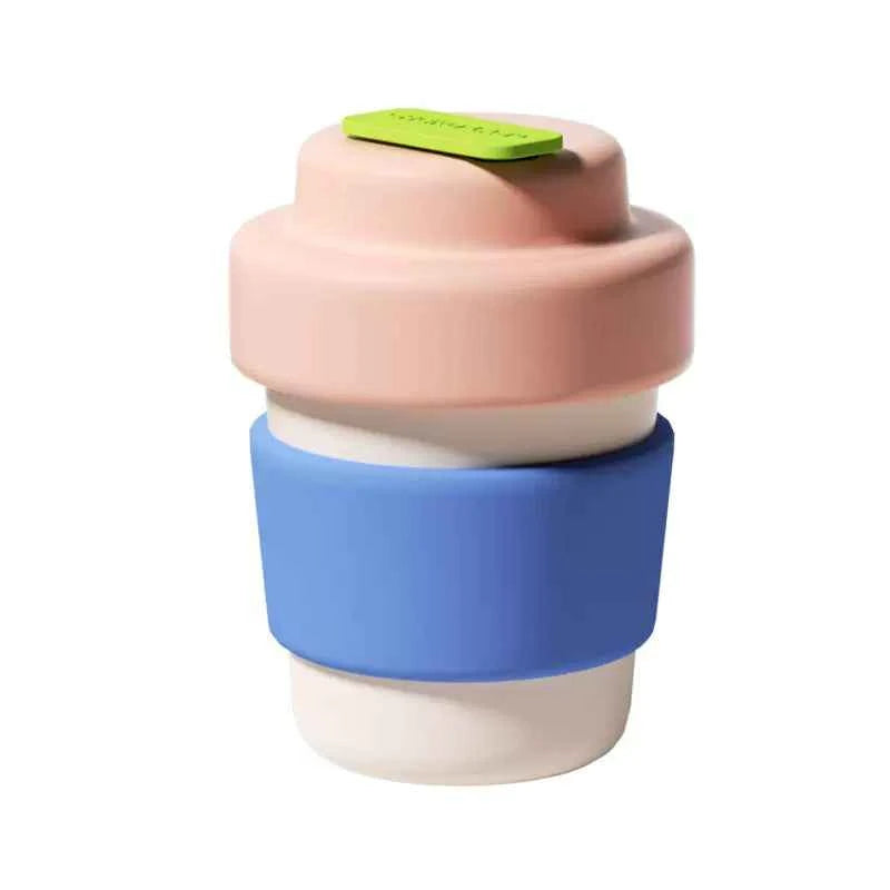 Chako Lab Ceramic Insulated Coffee Mug Water Bottle